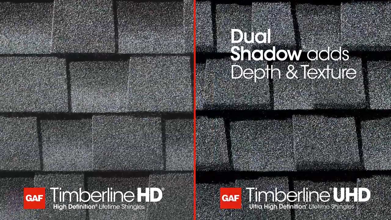 Черепица GAF Timberline® Ultra HD™ с технологией dual shadow
