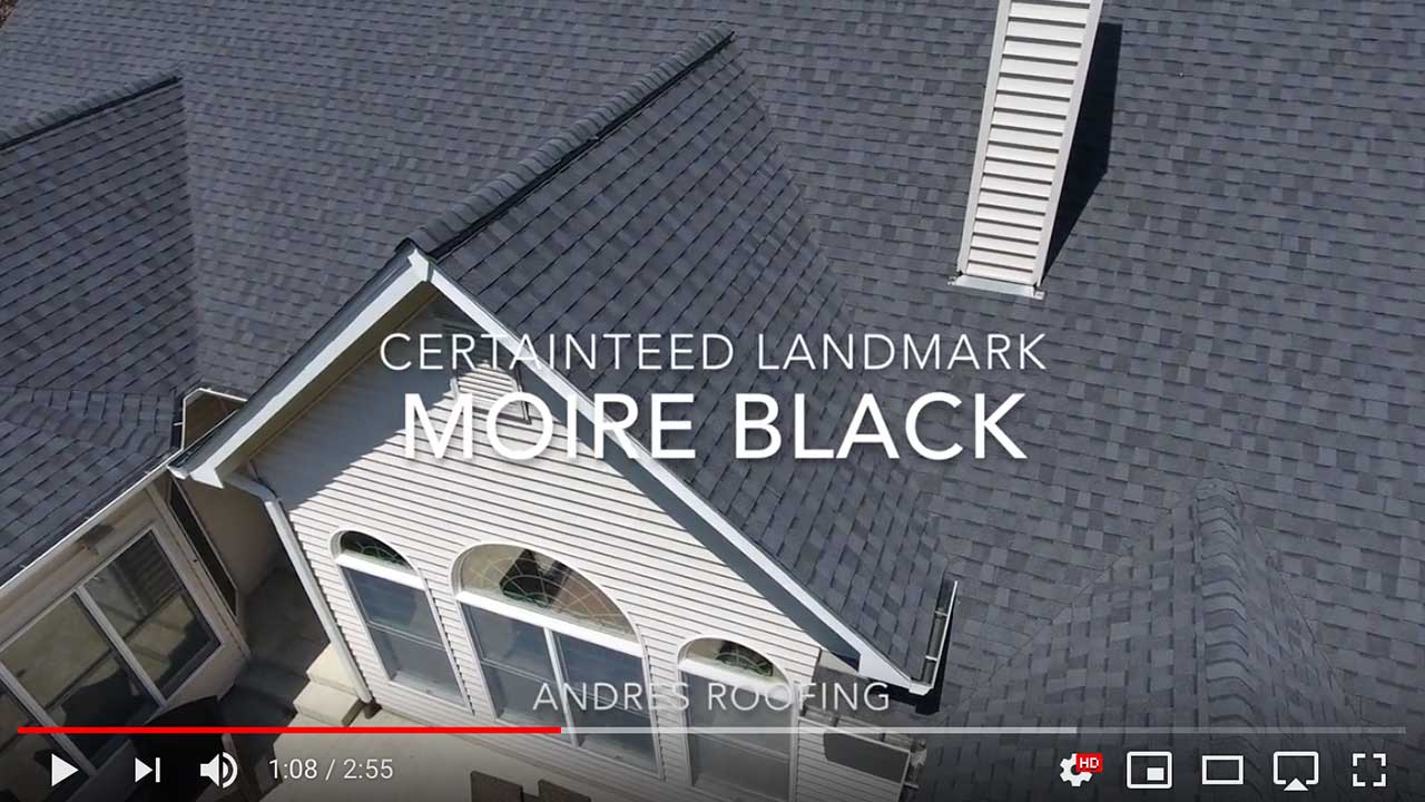 Крыши покрытые битумной черепицей CertainTeed серии Landmark™