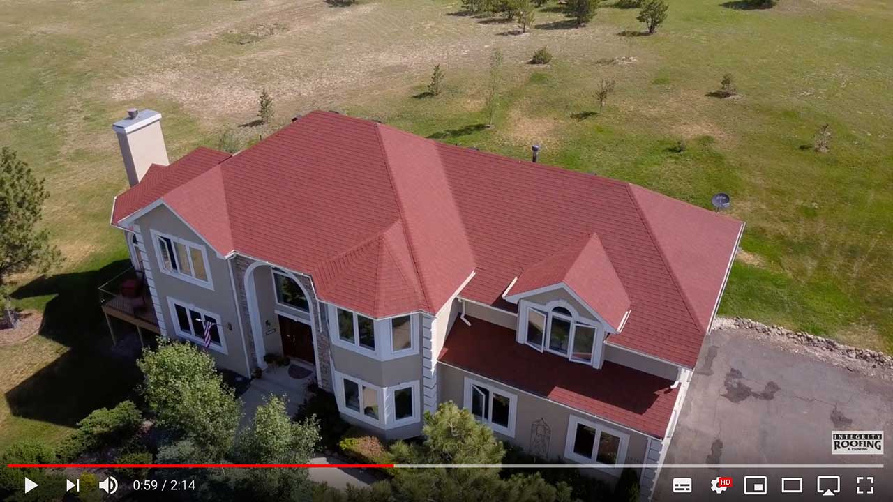 Крыши покрытые битумной черепицей Landmark™