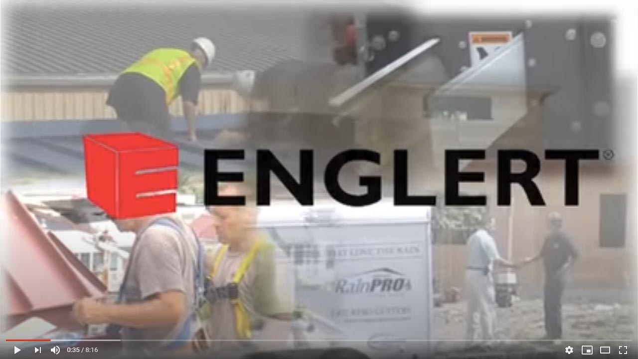Алюминивая водосточная система Englert® (США)