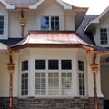 Медная водосточная система с декоративными фасадными элементами Amerimax® (США)