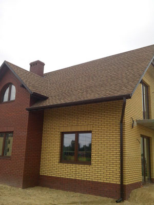 Ламинированная битумная черепица GAF Timberline HD, цвет Shakewood
