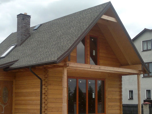 Ламинированная битумная черепица GAF, Timberline HD, Weathered Wood