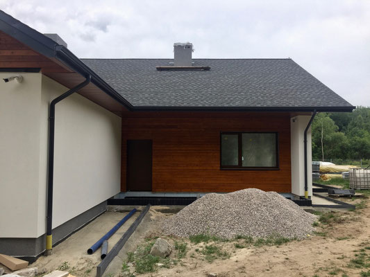 Ламинированная битумная черепица GAF Timberline HD, цвет Pewter Gray