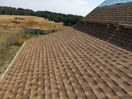 Черепица битумная ламинированная GAF Timberline HD, цвет Shakewood