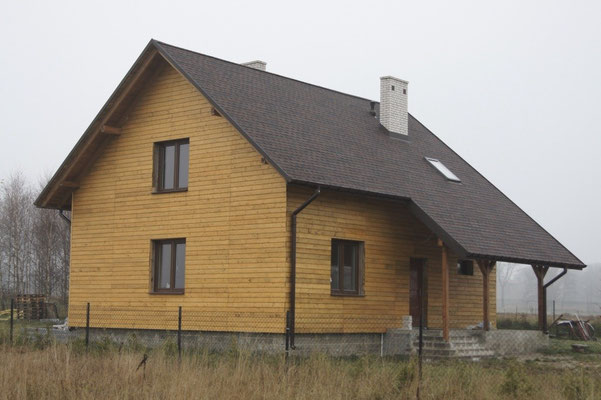Ламинированная битумная черепица GAF, Timberline HD, Hickory