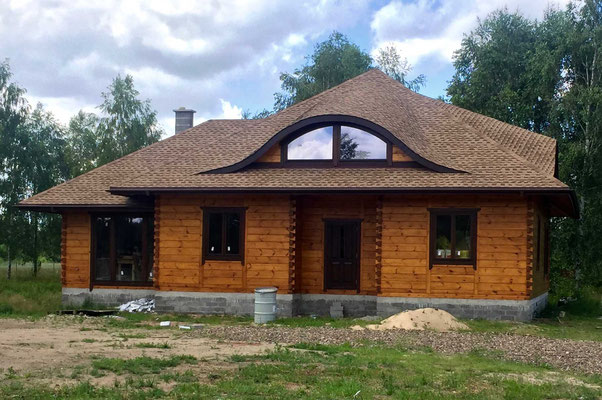 Ламинированная битумная черепица GAF Timberline HD, цвет Shakewood
