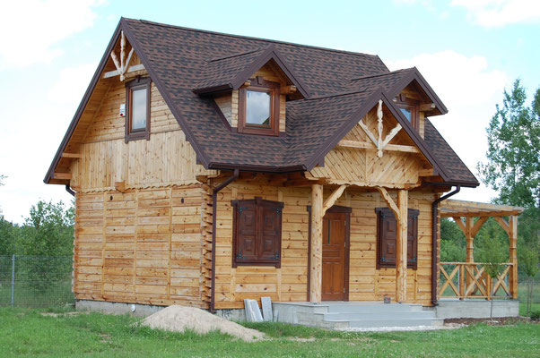 Ламинированная битумная черепица GAF, Timberline HD, Hickory