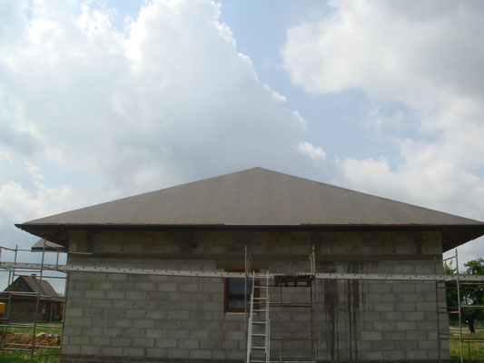 Ламинированная битумная черепица GAF Timberline HD, цвет Hickory