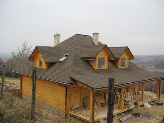 Битумная черепица ламинированная GAF Timberline HD, цвет Barkwood 