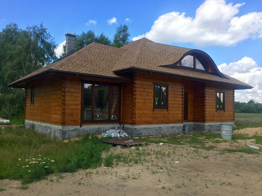 Ламинированная битумная черепица GAF Timberline HD, цвет Shakewood