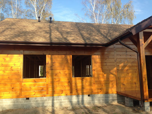 Ламинированная битумная черепица GAF Timberline HD, цвет Shakewood