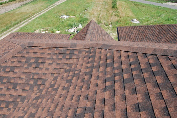 Ламинированная битумная черепица GAF, Timberline HD, Hickory