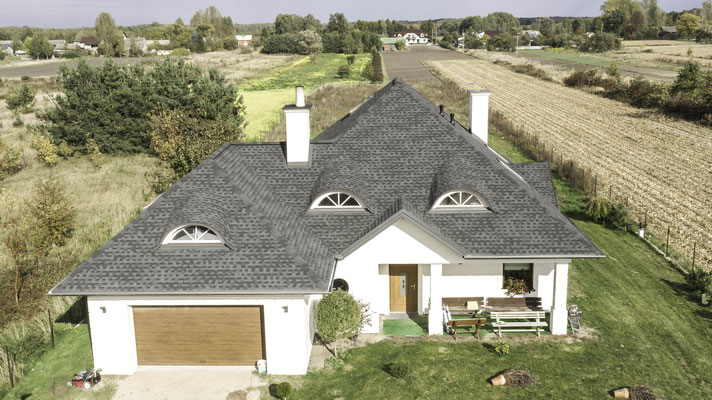 Черепица ламинированная GAF Timberline HD, цвет Charcoal
