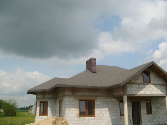 Ламинированная битумная черепица GAF Timberline HD, цвет Hickory
