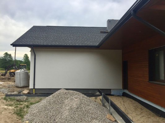 Ламинированная битумная черепица GAF Timberline HD, цвет Pewter Gray