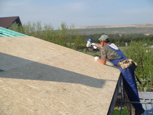 Ламинированная битумная черепица GAF Timberline HD, цвет Hickory