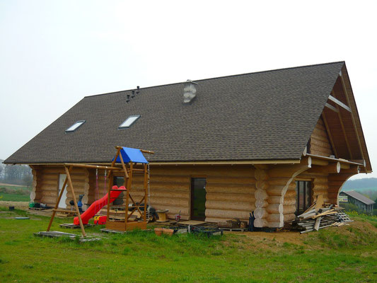 Битумная черепица ламинированная GAF Timberline HD, цвет Barkwood 