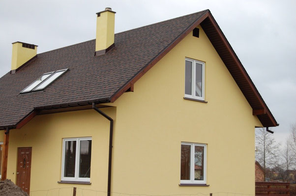 Ламинированная битумная черепица GAF, Timberline HD, Hickory