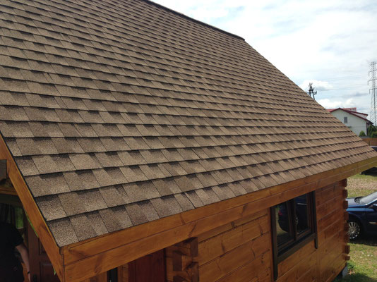 Ламинированная битумная черепица GAF Timberline HD, цвет Shakewood