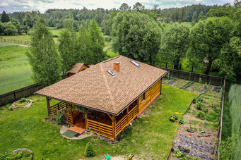Черепица GAF Timberline HD в цвете Shakewood