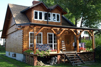 Черепица GAF Timberline HD в цвете Shakewood