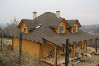Черепица GAF Timberline HD в цвете Barkwood