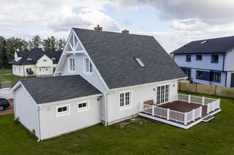Черепица GAF Timberline HD в цвете Pewter Gray