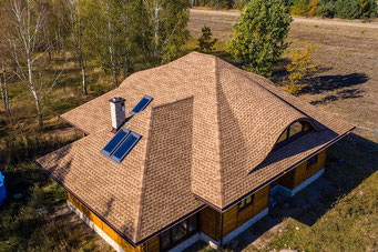 Черепица GAF Timberline HD в цвете Shakewood